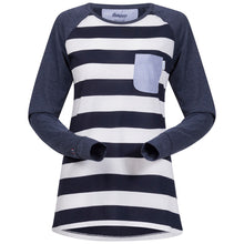 Load image into Gallery viewer, TORUNGEN LADY LONG SLEEVE Summersky Stripe