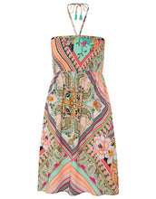 Load image into Gallery viewer, Susie Print Dress Blue
